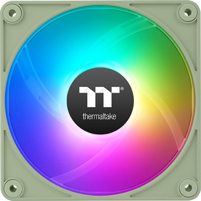 Afbeelding laden in galerijviewer, Thermaltake ct120 ex reverse argb sync pc cooling fan matcha green (3-fan pack) case fans (lichtgroen, 3 stuks, 120 x 120 x 25 mm, pwm)
