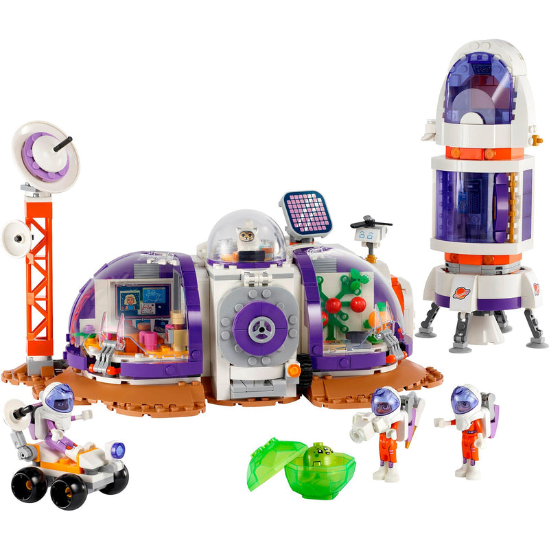 Afbeelding laden in galerijviewer, Lego friends - ruimtebasis op mars en raket constructiespeelgoed (42605)
