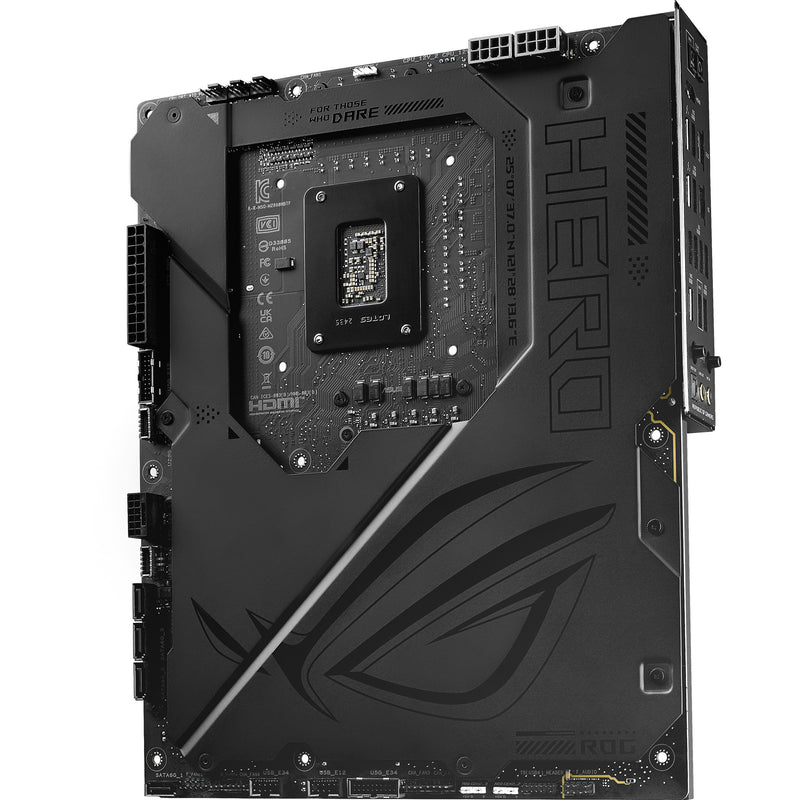 Afbeelding laden in galerijviewer, Asus rog maximus z890 hero btf socket 1851 moederbord (zwart, raid, 5 gb-lan, wi-fi 7, bt, sound, atx)
