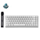 Mchose ace 68 hall effect magnetic switch gaming keyboard (wit, us lay-out (qwerty), ttc uranus magnetic, 65%, rgb, hot swap, usb-c, hall effect sensor)