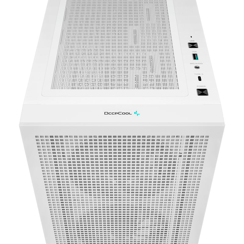 Afbeelding laden in galerijviewer, Deepcool ch560 midi tower behuizing (wit | 1x usb-a | 1x usb-c | rgb | tempered glass)
