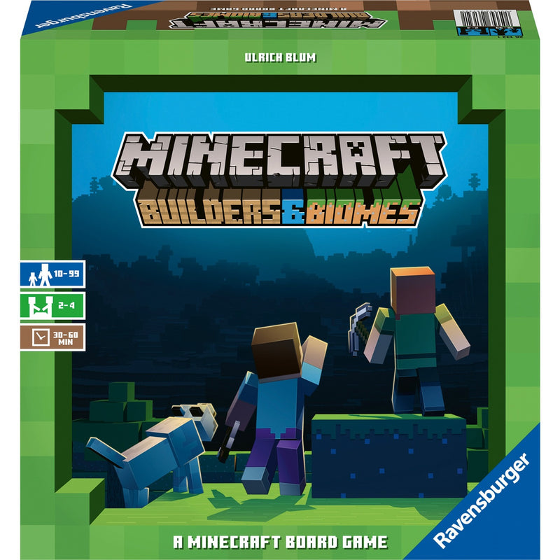 Afbeelding laden in galerijviewer, Ravensburger minecraft builders biomes bordspel (meertalig, 2 - 4 spelers, 30 - 60 minuten, vanaf 10 jaar)
