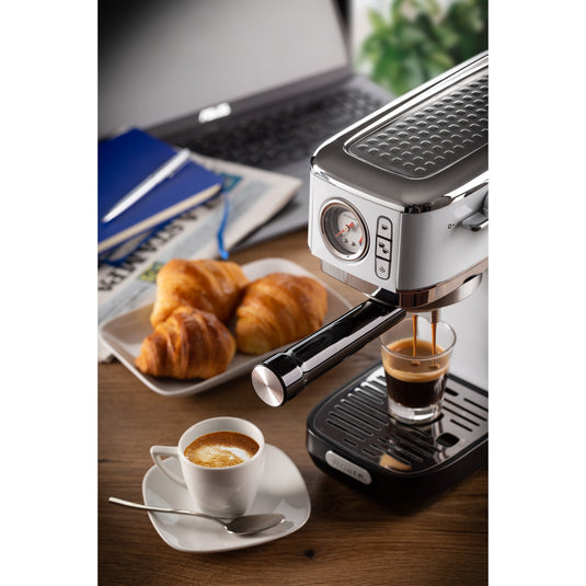 Ariete moderna espresso slim 1381 14 espressomachine (wit)