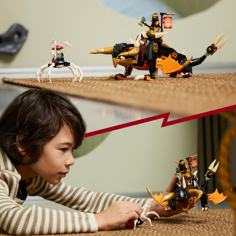 Afbeelding laden in galerijviewer, Lego ninjago - cole's aardedraak evo constructiespeelgoed (71782)
