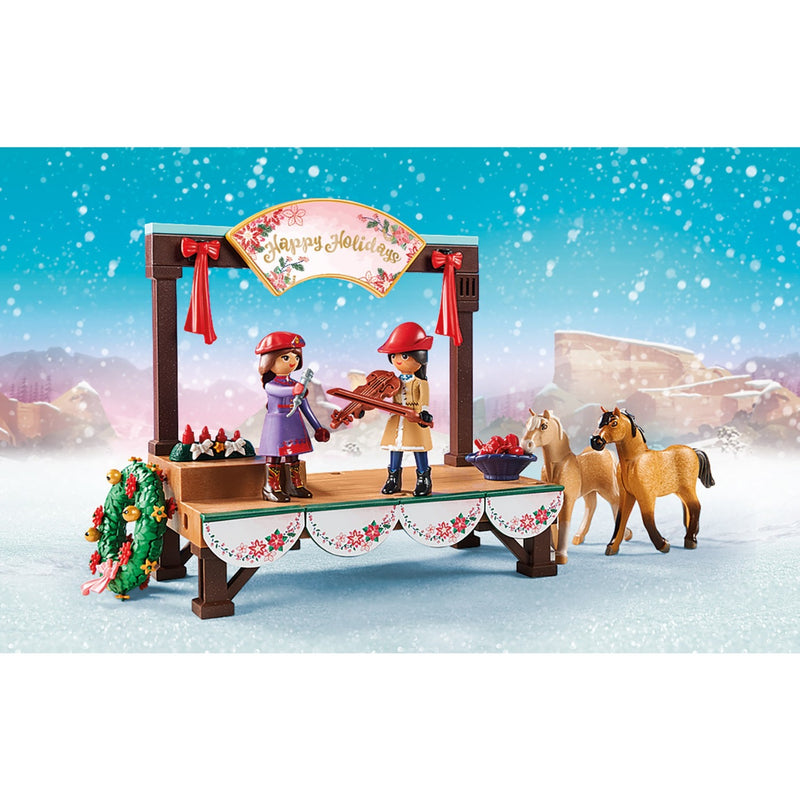 Afbeelding laden in galerijviewer, Playmobil spirit - kerstmis concert constructiespeelgoed (70396)
