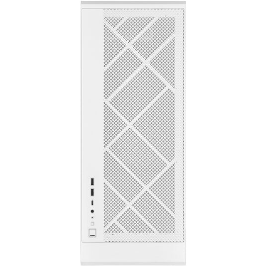 Silverstone alta g1m mini tower behuizing (wit | 2x usb-a | 1x usb-c)