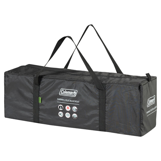 Coleman darwin 2 plus blackout tent (donkergroen)