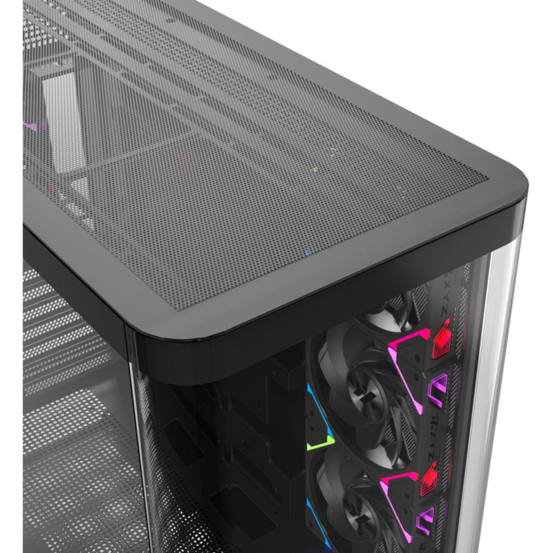 Afbeelding laden in galerijviewer, Xyz pc gear quantum pro midi tower behuizing (zwart | window)
