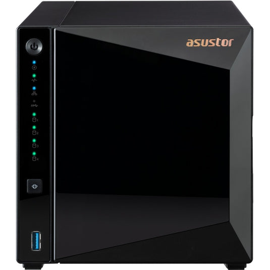 Asustor drivestor 4 pro gen2 nas (zwart, lan, usb)