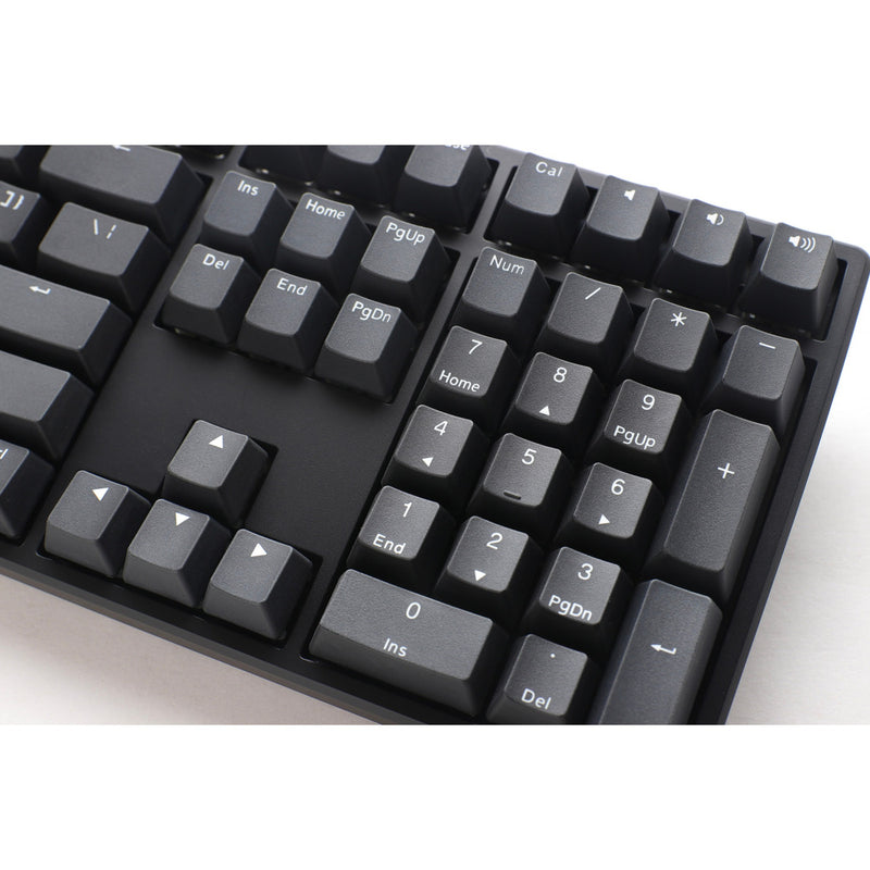 Afbeelding laden in galerijviewer, Ducky origin phantom black mechanisch toetsenbord (zwart, us lay-out (qwerty), cherry mx brown, 100%, hot swap, pbt double-shot keycaps)
