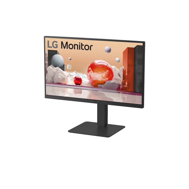 Afbeelding laden in galerijviewer, Lg 27ba750 27 monitor (zwart, hdmi, displayport, audio, lan, usb-c)
