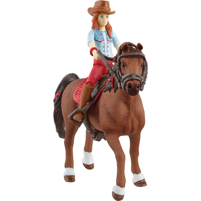 Afbeelding laden in galerijviewer, Schleich horse club - hannah cayenne speelfiguur (42539)
