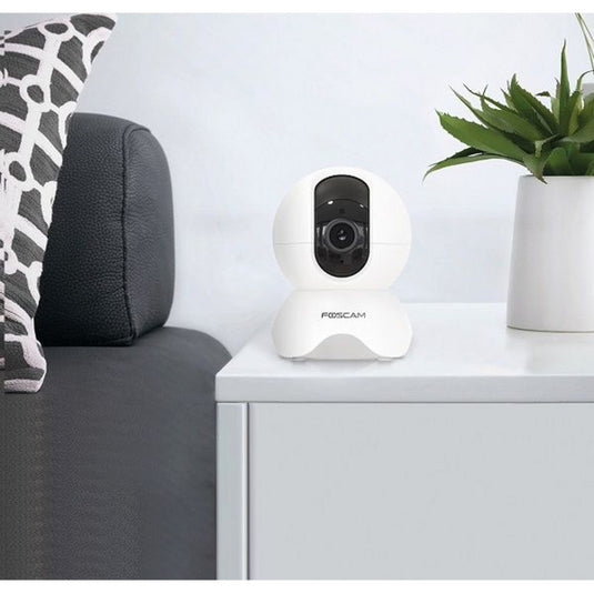 Foscam x5, 5mp wifi camera met ai persoonsdetectie (wit)