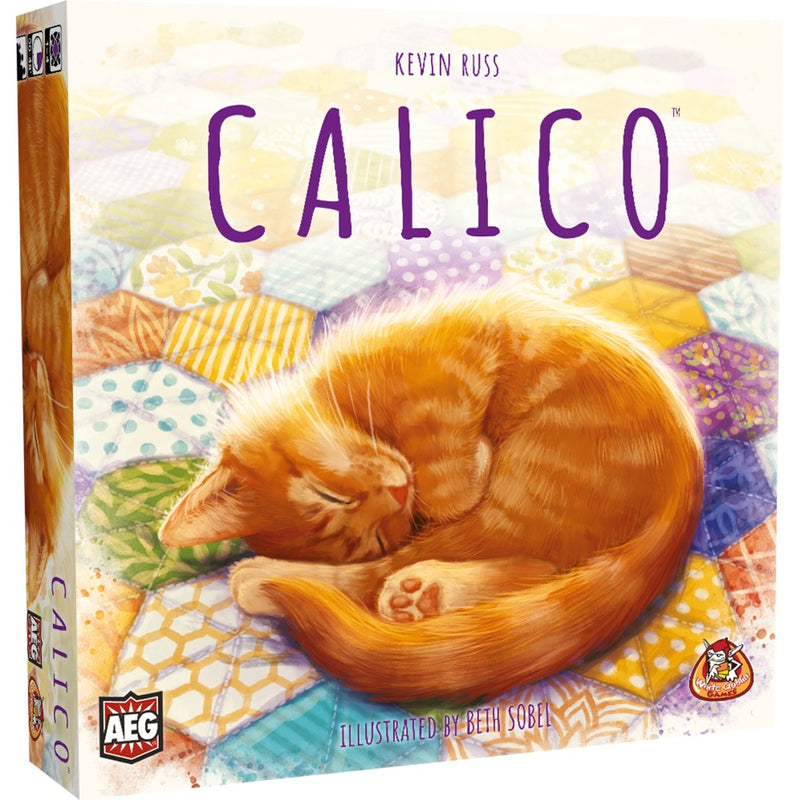 Afbeelding laden in galerijviewer, White goblin games calico bordspel (nederlands, 1 - 4 spelers, 45 minuten, vanaf 10 jaar)

