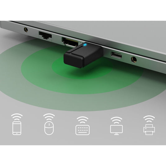 Keychron usb bluetooth adapter voor windows pc (bt 5.0)