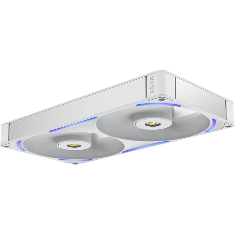Afbeelding laden in galerijviewer, Nzxt performance fan f280x rgb case fans (wit, 2 stuks, 280 x 140 x 30 mm, pwm)
