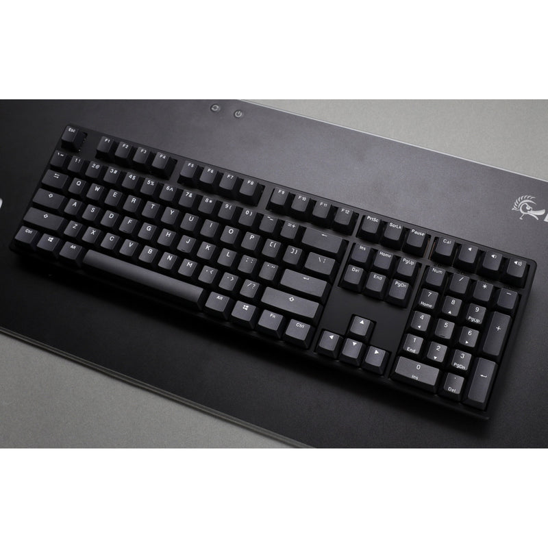Afbeelding laden in galerijviewer, Ducky origin phantom black mechanisch toetsenbord (zwart, us lay-out (qwerty), cherry mx speed silver, 100%, hot swap, pbt double-shot keycaps)
