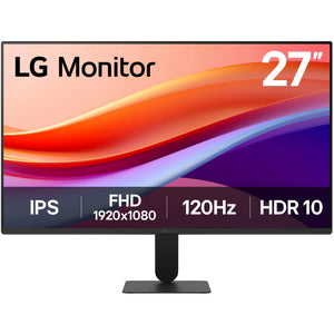 Lg 27u411a-b 27 monitor (zwart, 1x hdmi, 1x vga, 120 hz)