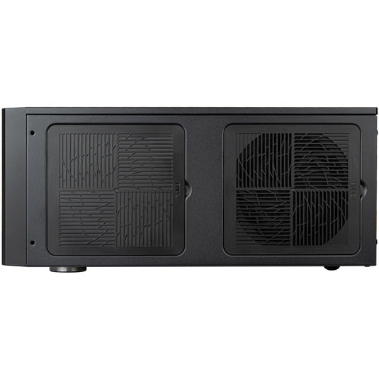 Silverstone sst-gd11b htpc behuizing (zwart | 2x usb-a | 1x usb-c)