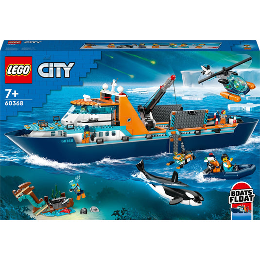 Lego city - poolonderzoeksschip constructiespeelgoed (60368)