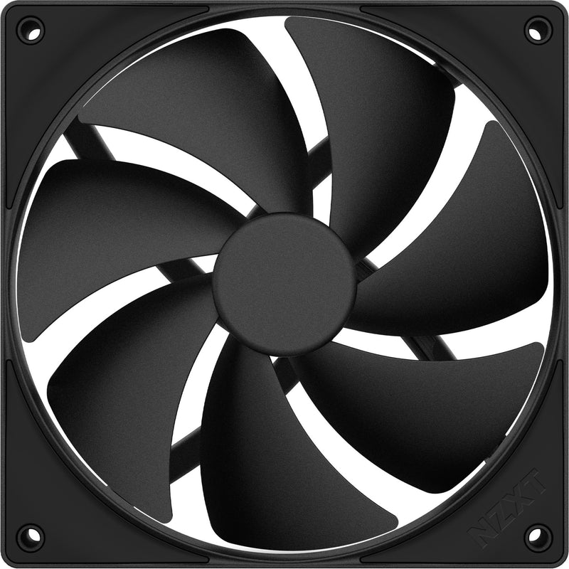 Afbeelding laden in galerijviewer, Nzxt f140p case fan (zwart, 140 x 140 x 25 mm, pwm)
