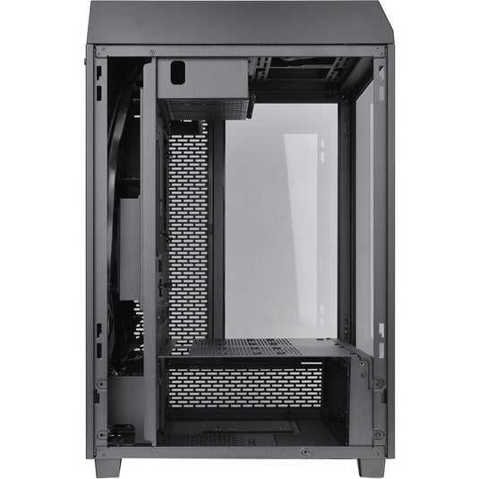 Thermaltake the tower 500 midi tower behuizing (zwart | 4x usb-a | 1x usb-c | tempered glass)