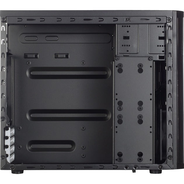 Afbeelding laden in galerijviewer, Fractal design core 1100 mini tower behuizing (zwart | 2x usb-a)
