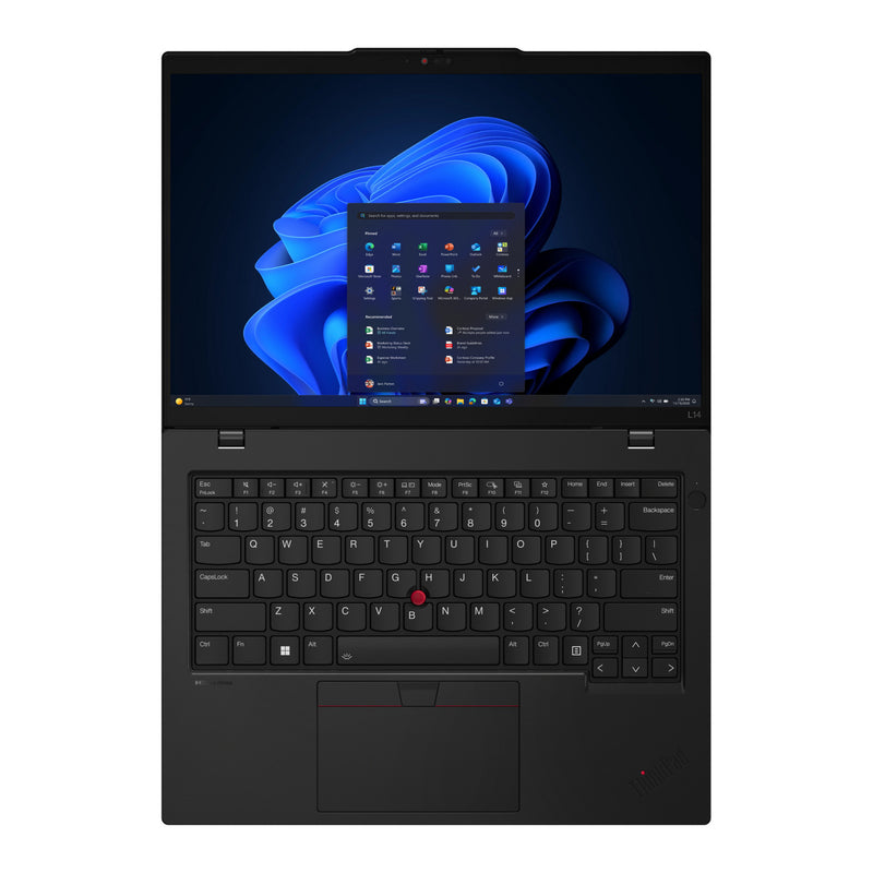 Afbeelding laden in galerijviewer, Lenovo thinkpad l14 gen 6 intel (21s6006tmh) 14 laptop (zwart | core ultra 5 225u | intel graphics | 16 gb | 512 gb ssd)
