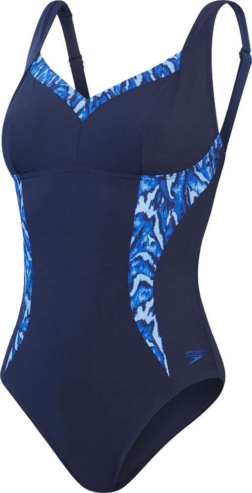 Afbeelding laden in galerijviewer, Speedo printed adjustable thinstrap - women's swimsuit
