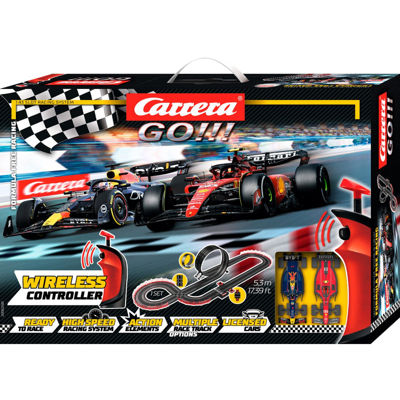 Afbeelding laden in galerijviewer, Carrera go!!! formula free racing draadloos racebaan (schaal 1:43)
