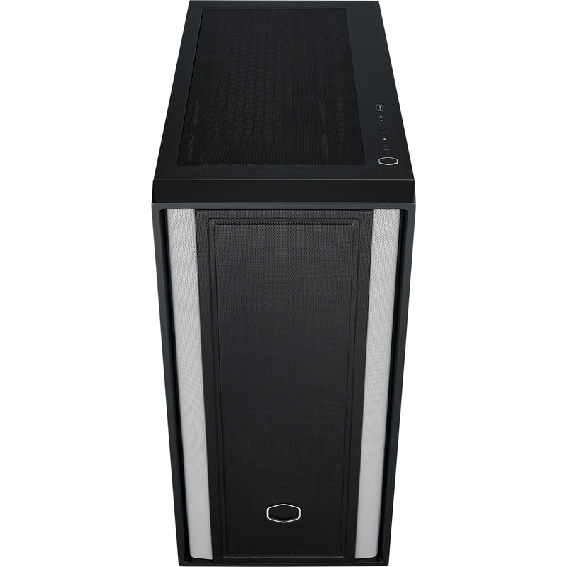 Afbeelding laden in galerijviewer, Cooler master masterbox 600 lite midi tower behuizing (zwart | 2x usb-a | 1x usb-c | rgb | tempered glass)
