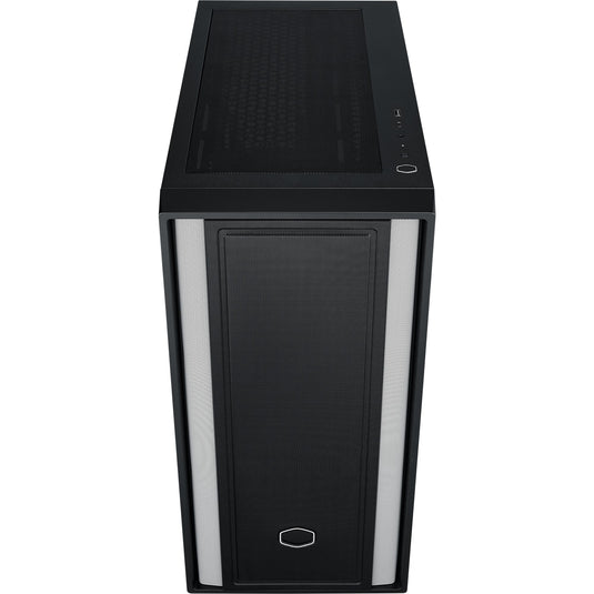Cooler master masterbox 600 lite midi tower behuizing (zwart | 2x usb-a | 1x usb-c | rgb | tempered glass)