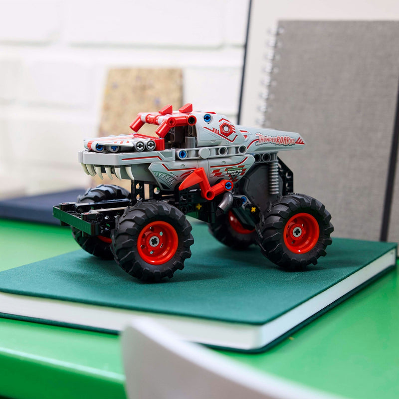 Afbeelding laden in galerijviewer, Lego technic monster jam™ thunderroarus™ pull-back truck - 42200
