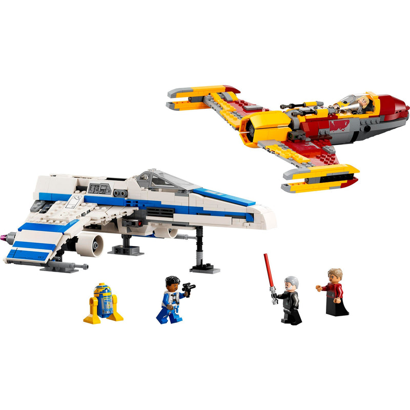 Afbeelding laden in galerijviewer, Lego star wars - new republic e-wing vs. shin hati's starfighter constructiespeelgoed (75364)
