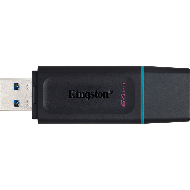 Afbeelding laden in galerijviewer, Kingston datatraveler exodia 64 gb usb-stick (zwart turquoise, dtx 64gb)
