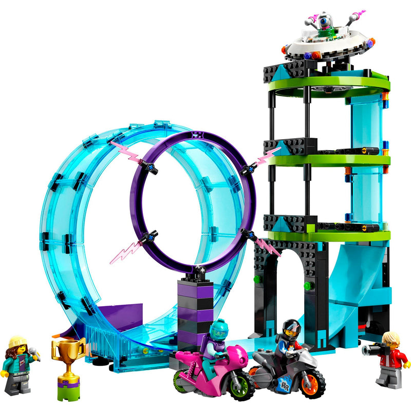 Afbeelding laden in galerijviewer, Lego city - ultieme stuntrijders uitdaging constructiespeelgoed (60361)

