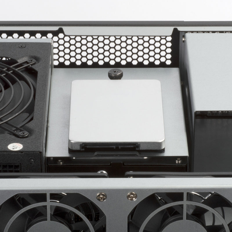 Afbeelding laden in galerijviewer, Silverstone rm23-502 rack behuizing (grijs zwart)

