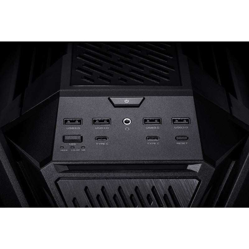 Afbeelding laden in galerijviewer, Asus rog hyperion gr701 big tower behuizing (zwart | 4x usb-a | 2x usb-c | rgb | tempered glass)
