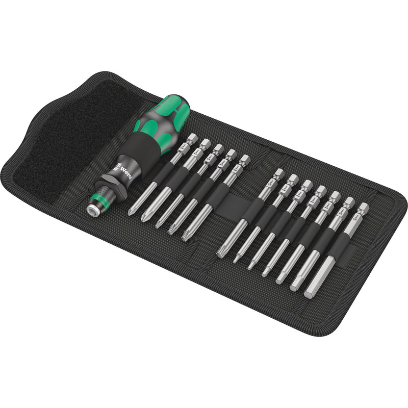 Afbeelding laden in galerijviewer, Wera bicycle set 2 bitset (zwart groen)
