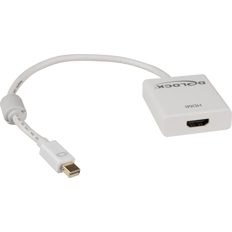 Afbeelding laden in galerijviewer, Delock mini displayport > hdmi adapter (wit, 0,2 meter, 4k)

