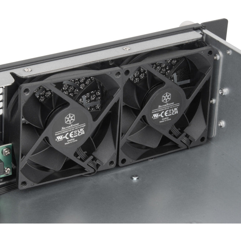 Afbeelding laden in galerijviewer, Silverstone rm23-502-mini rack behuizing (grijs zwart)
