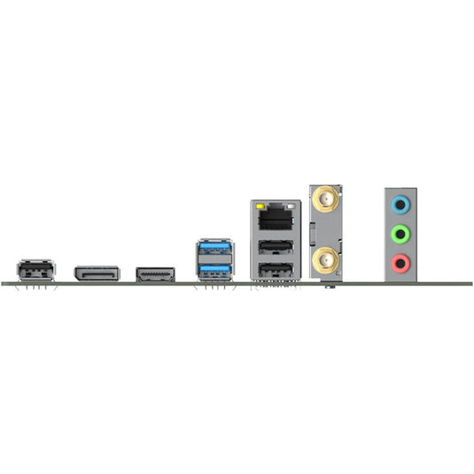 Maxsun ms-challenger h810m-k wifi socket 1851 moederbord (zwart, gb-lan, wlan, bt, sound, µatx)