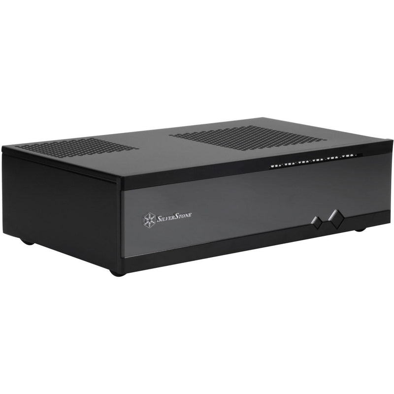 Afbeelding laden in galerijviewer, Silverstone milo ml05b htpc behuizing (zwart | 2x usb-a)
