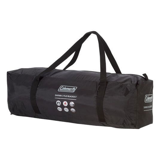 Coleman darwin 3 plus koepeltent (donkergroen lichtgroen, met voorbouw, model 2025)