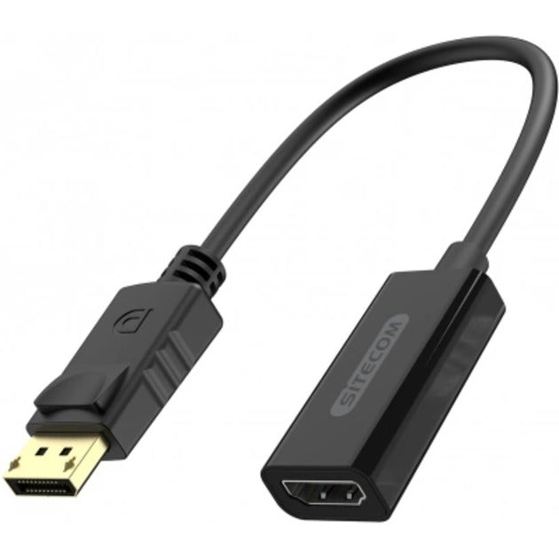Afbeelding laden in galerijviewer, Sitecom displayport naar hdmi adapter (zwart)
