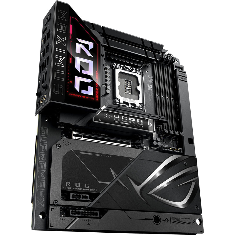 Afbeelding laden in galerijviewer, Asus rog maximus z890 hero btf socket 1851 moederbord (zwart, raid, 5 gb-lan, wi-fi 7, bt, sound, atx)
