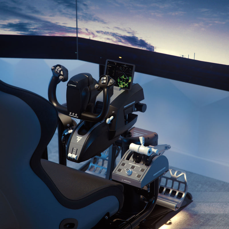 Afbeelding laden in galerijviewer, Thrustmaster tca yoke pack boeing edition gaming set (zwart grijs, pc, xbox one, xbox series x|s)
