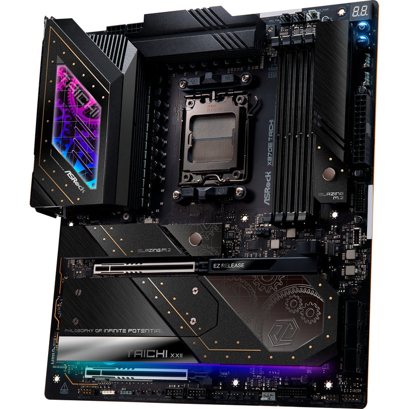 Afbeelding laden in galerijviewer, Asrock x870e taichi socket am5 moederbord (raid, 5 gb-lan, wi-fi 7, bt, e-atx)
