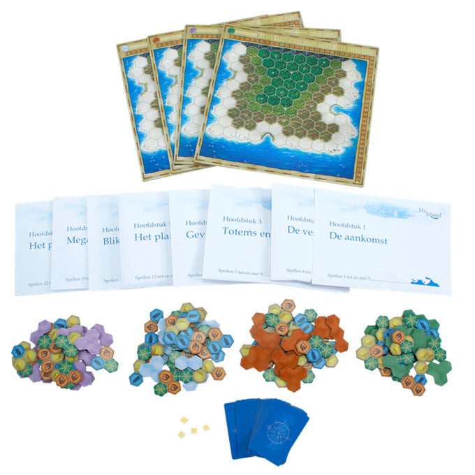 Afbeelding laden in galerijviewer, 999games 999 games my island bordspel (nederlands, 2 - 4 spelers, 30 minuten, vanaf 10 jaar)

