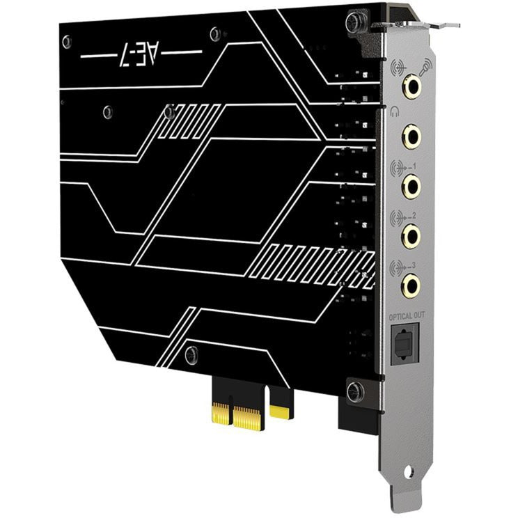 Afbeelding laden in galerijviewer, Creative sound blaster ae-7 geluidskaart (zwart)
